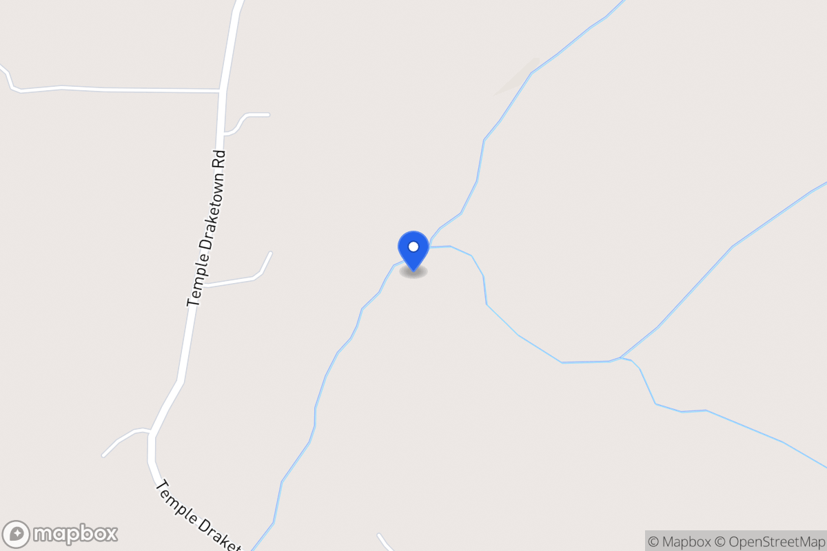 Map of 1011 Temple Draketown Rd