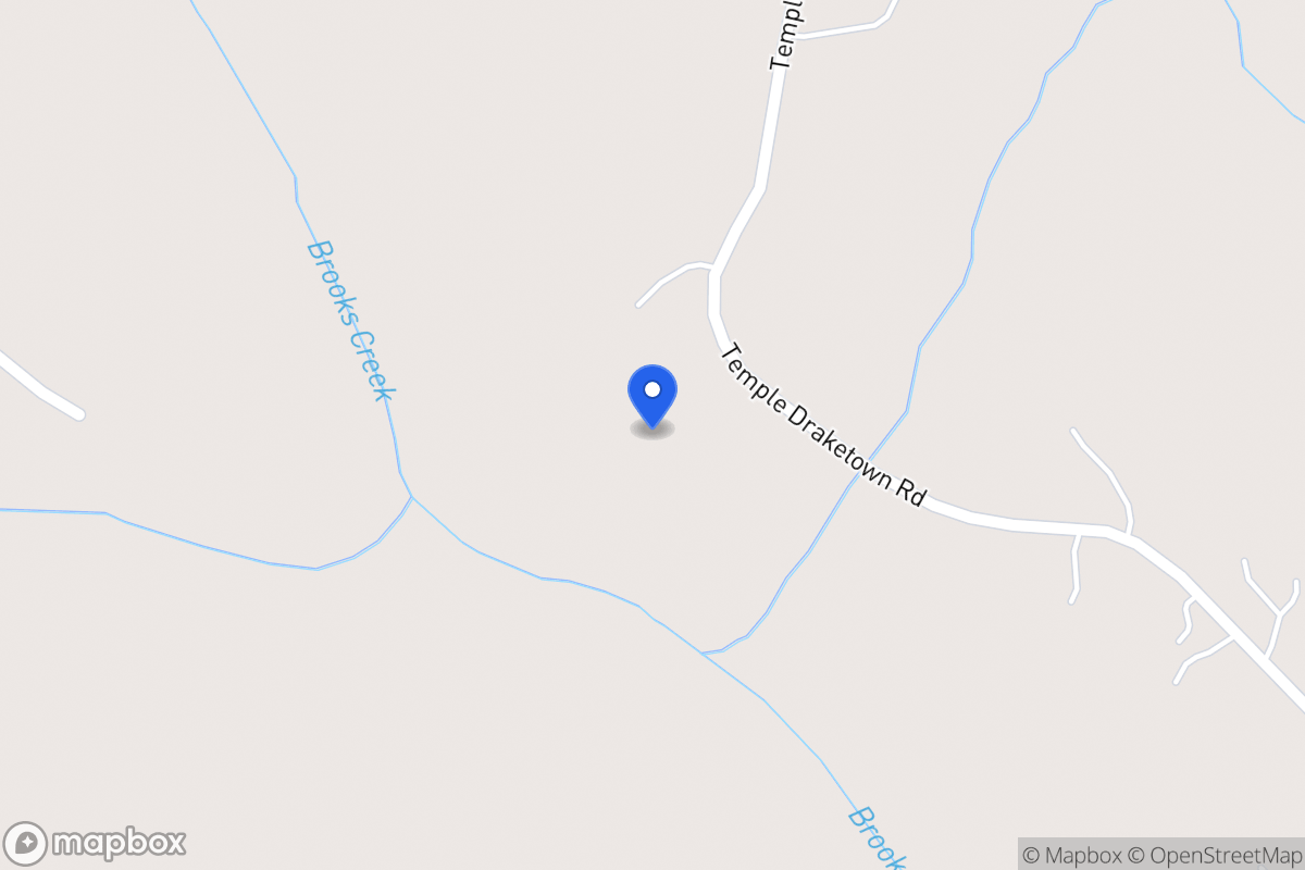 Map of 936 Temple Draketown Rd