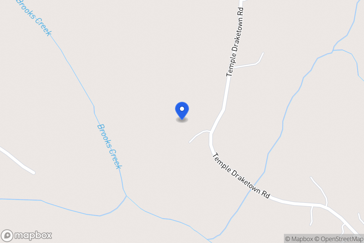 Map of 942 Temple Draketown Rd