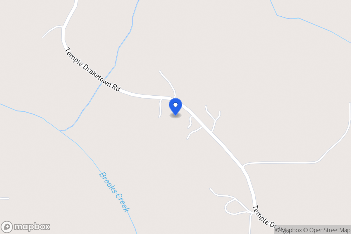 Map of 746 Temple Draketown Rd
