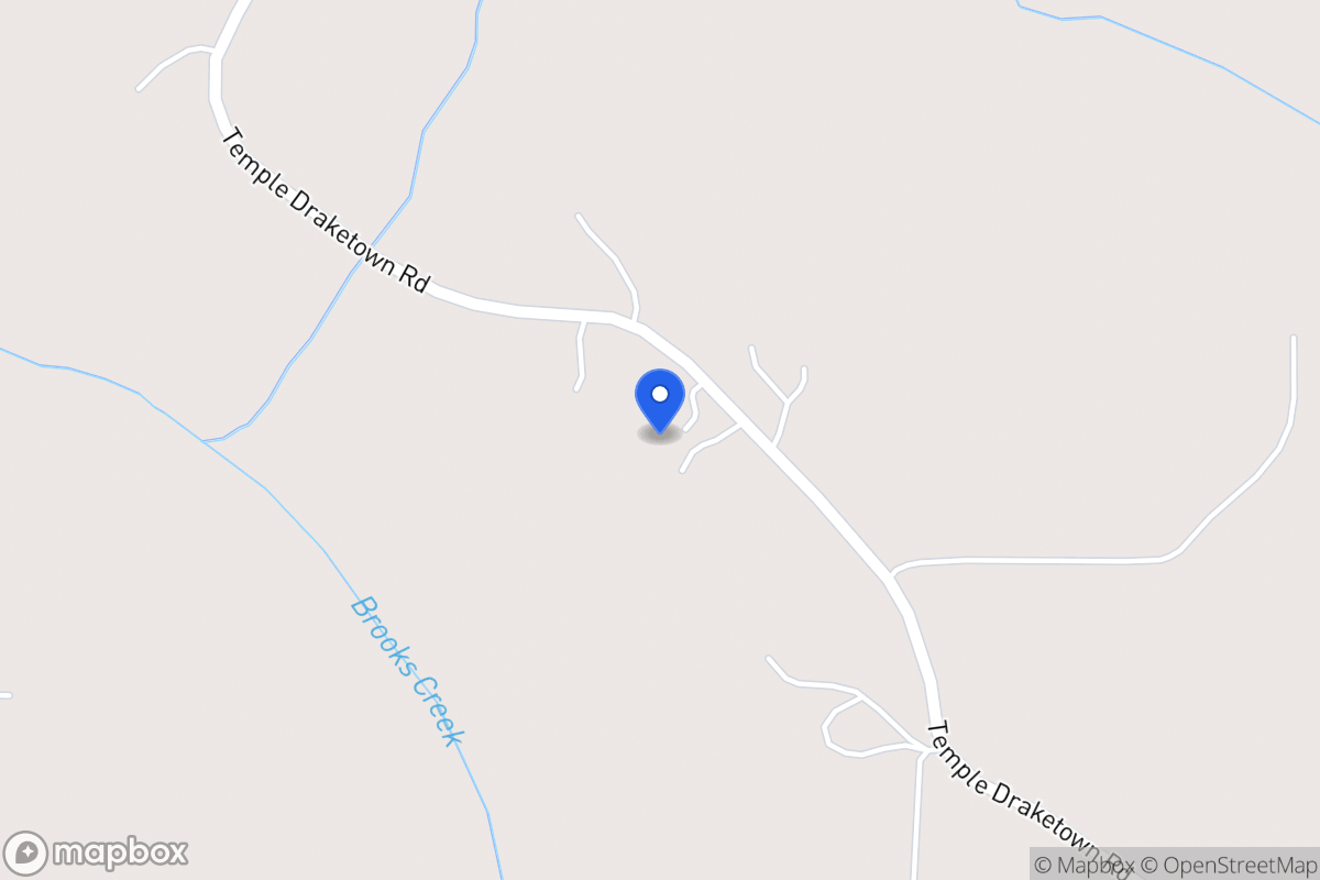 Map of 730 Temple Draketown Rd