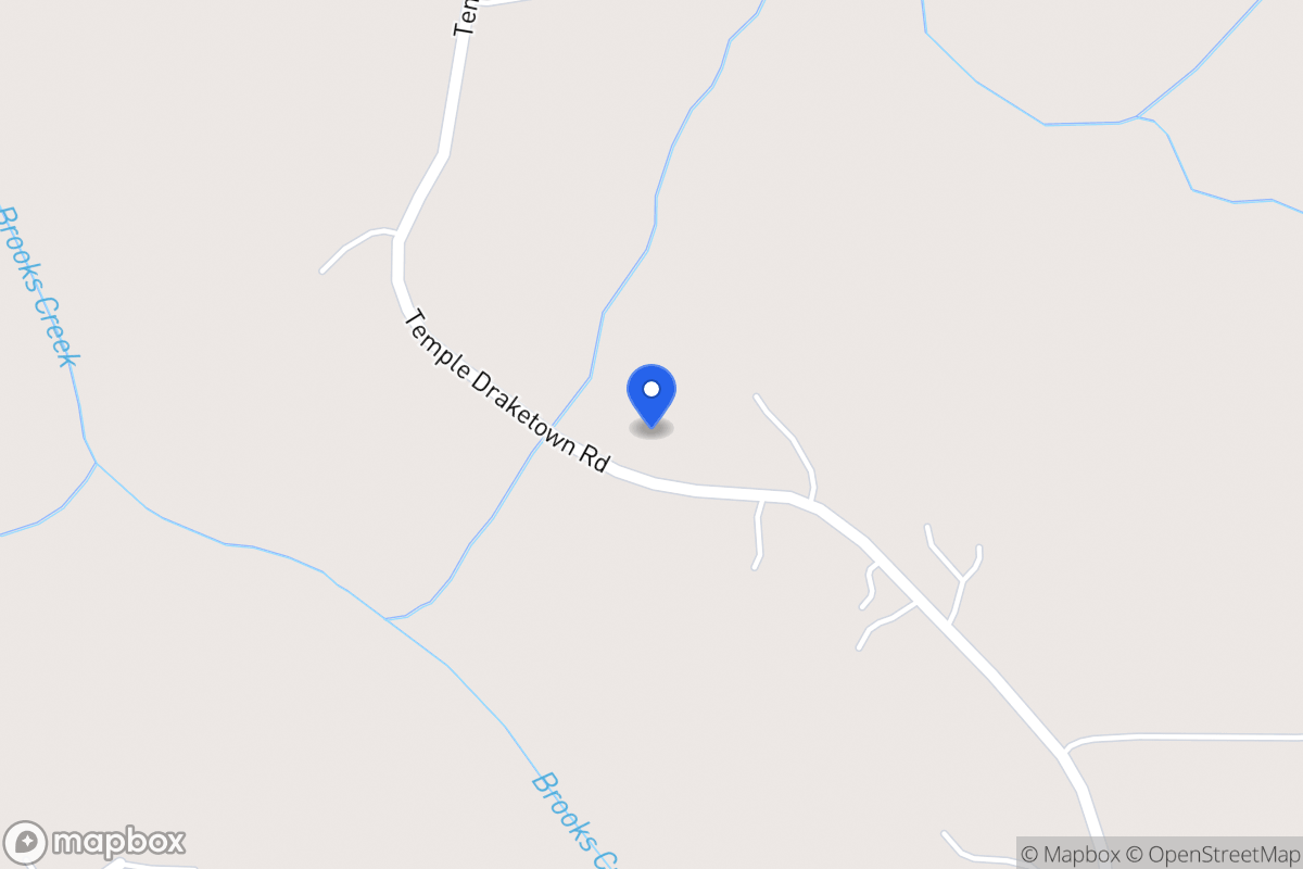 Map of 800 Temple Draketown Rd