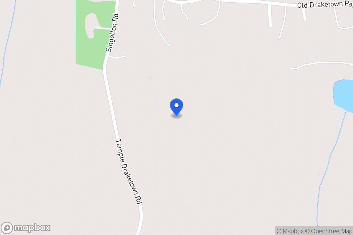 Map of 1335 Temple Draketown Rd