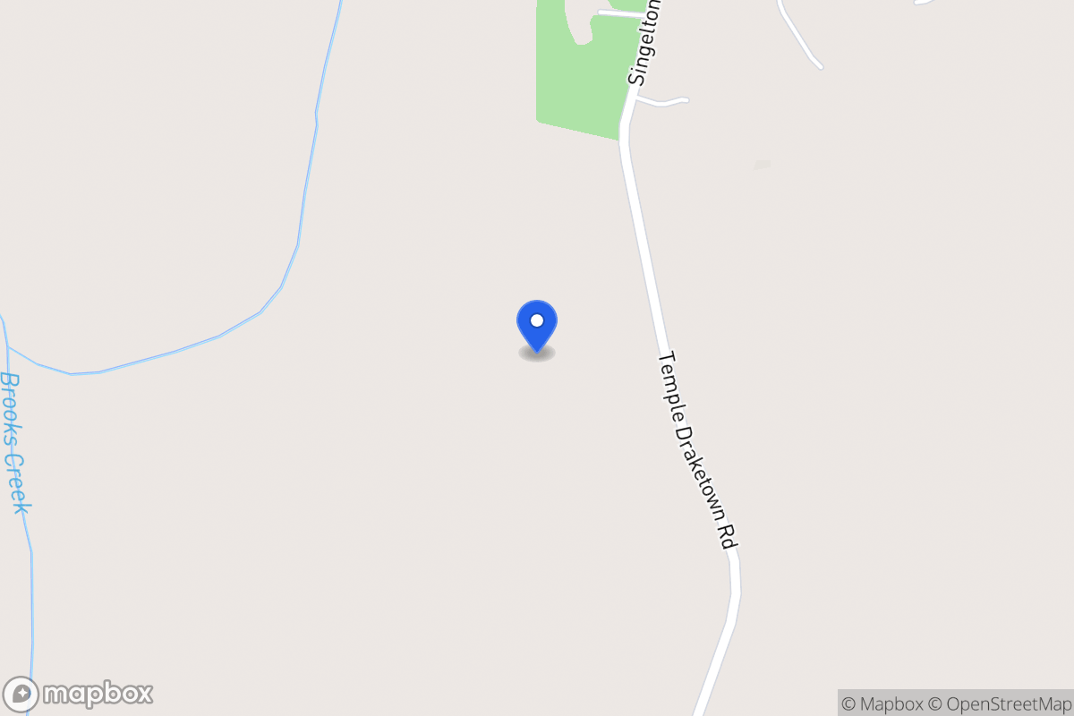 Map of 1320 Temple Draketown Rd