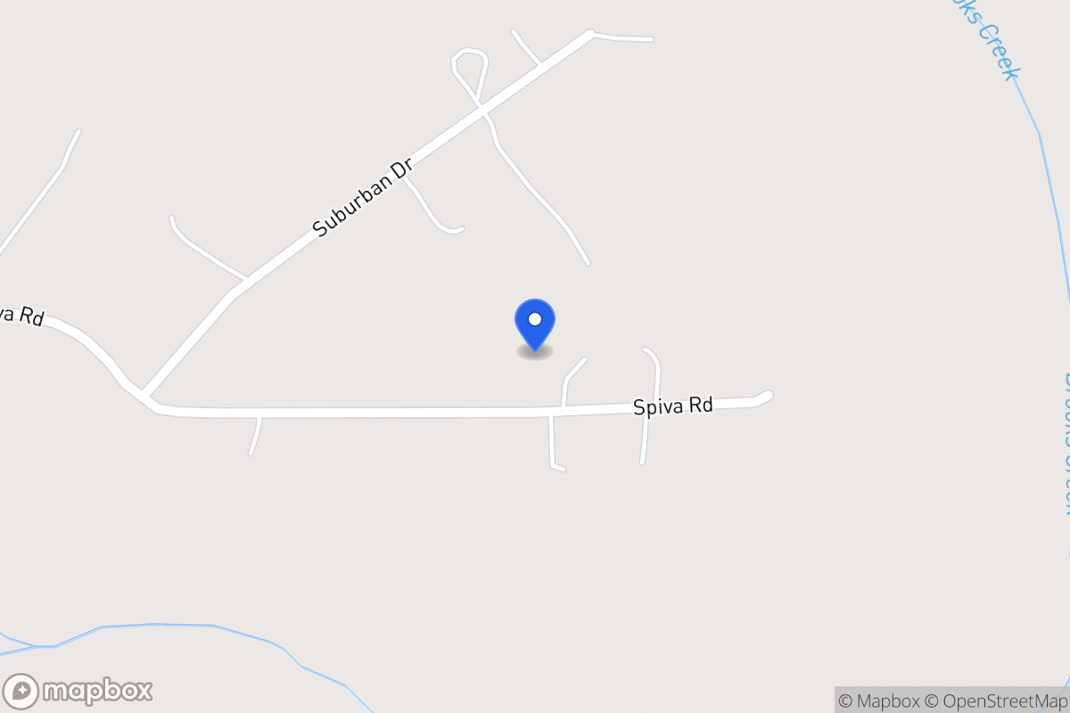Map of 644 Spiva Rd