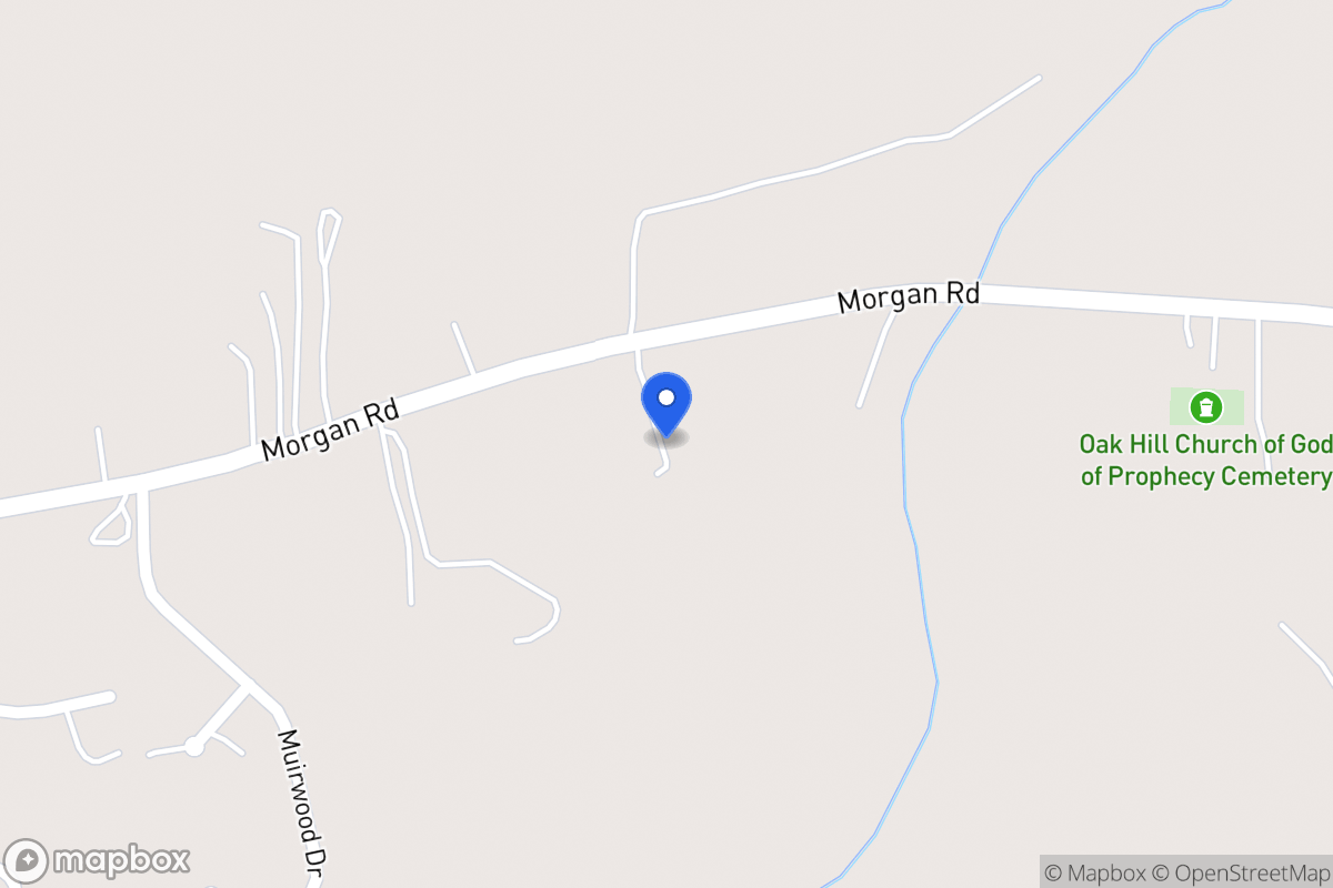 Map of 722 Morgan Rd