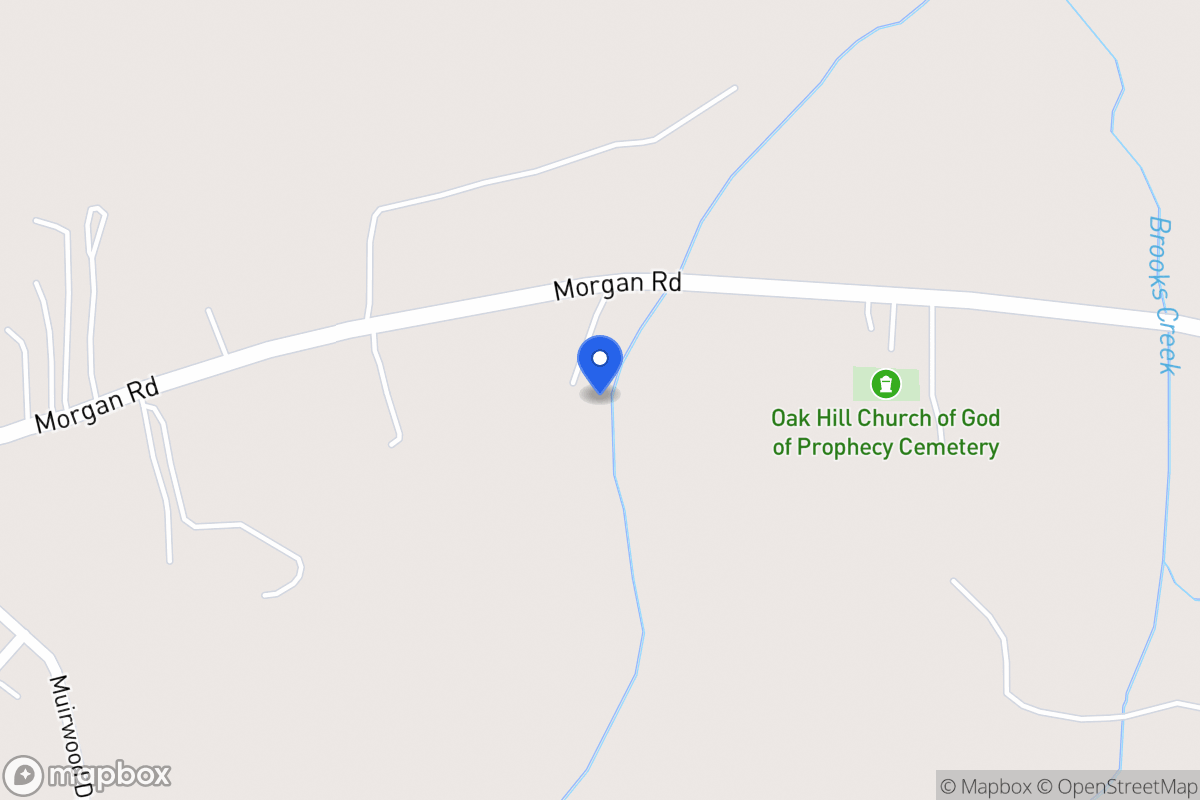 Map of 640 Morgan Rd