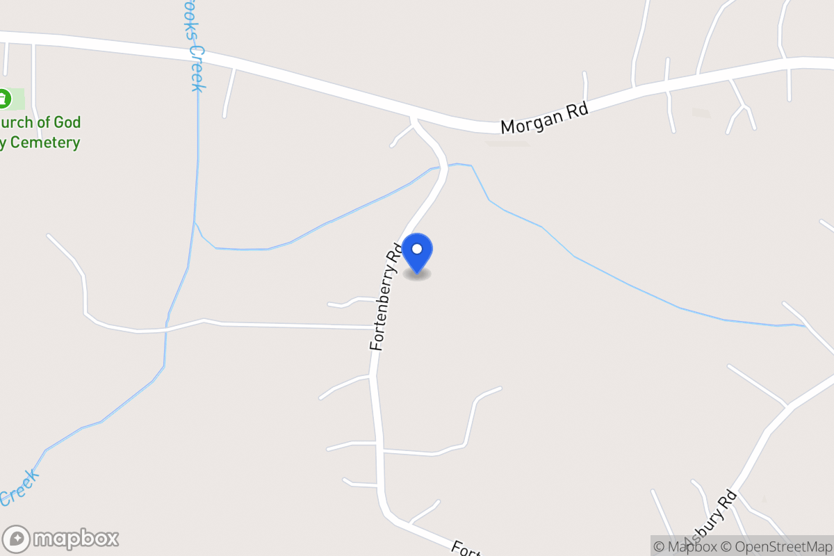 Map of 217 Fortenberry Rd