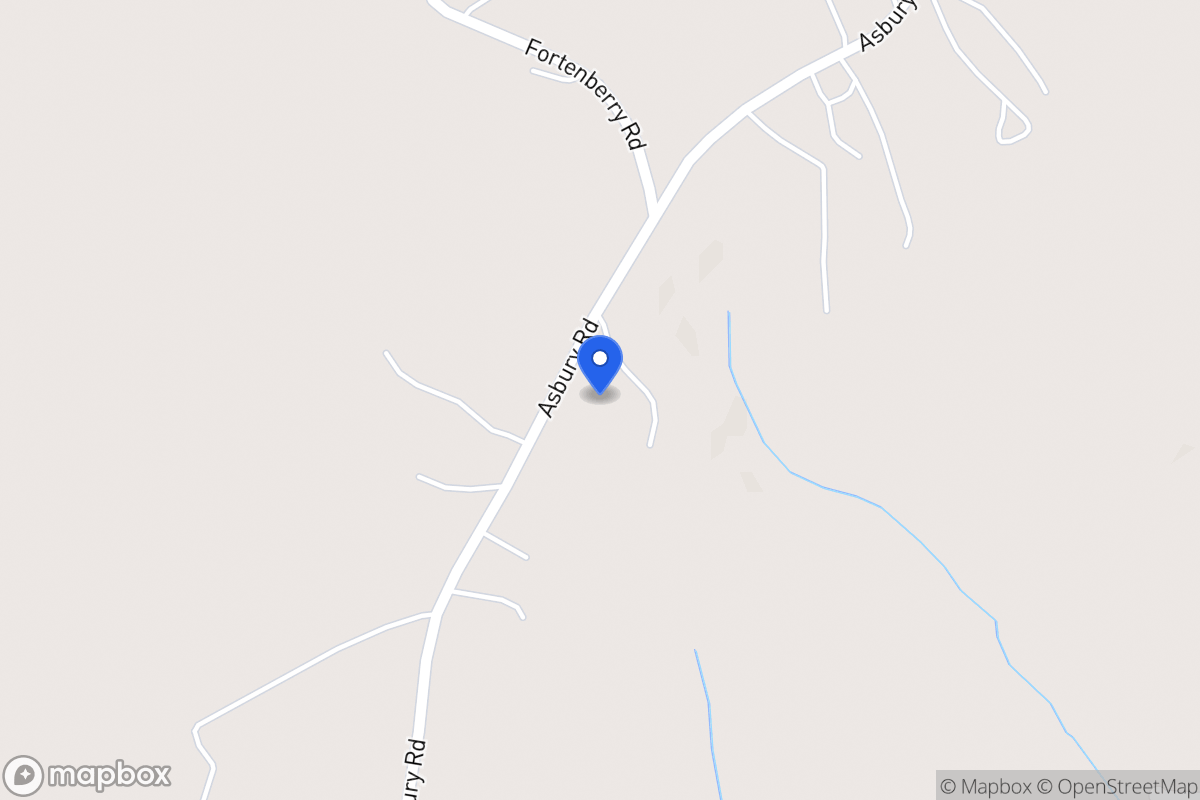 Map of 987 Asbury Rd