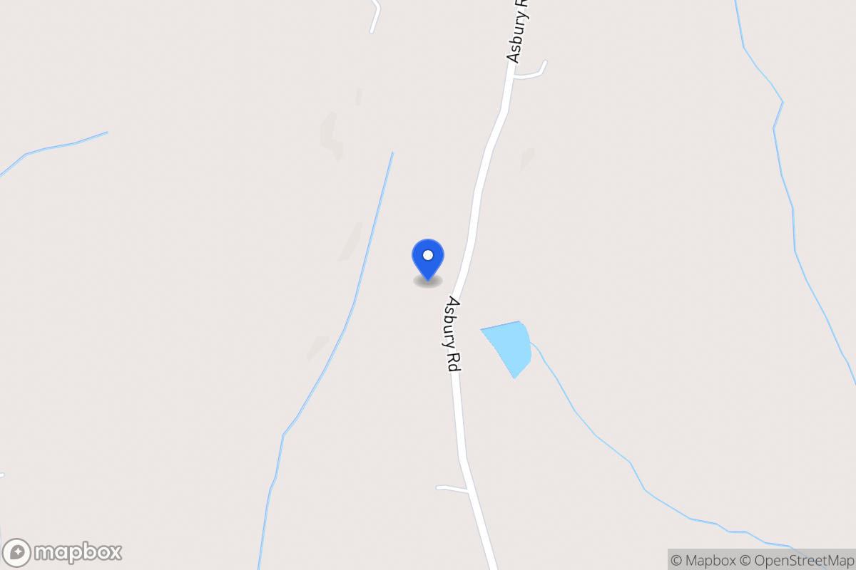 Map of 736 Asbury Rd