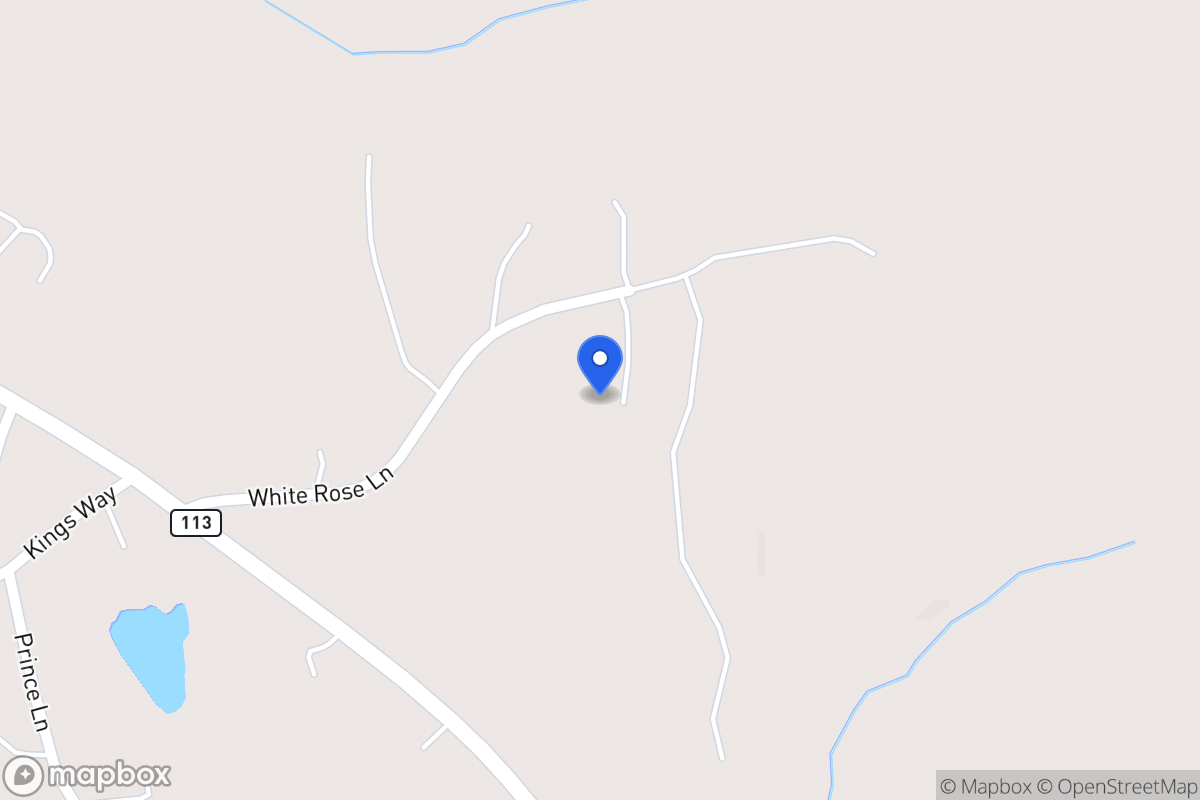 Map of 165 White Rose Ln
