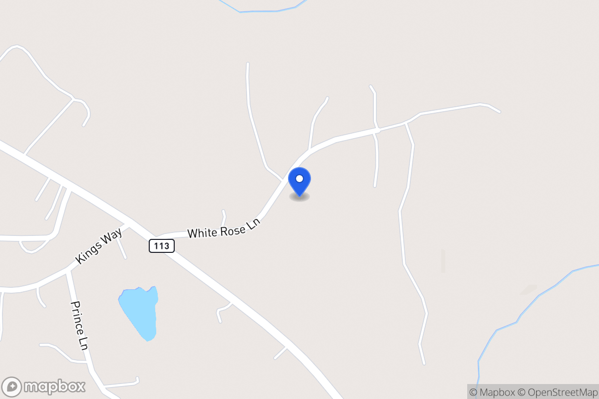 Map of 125 White Rose Ln