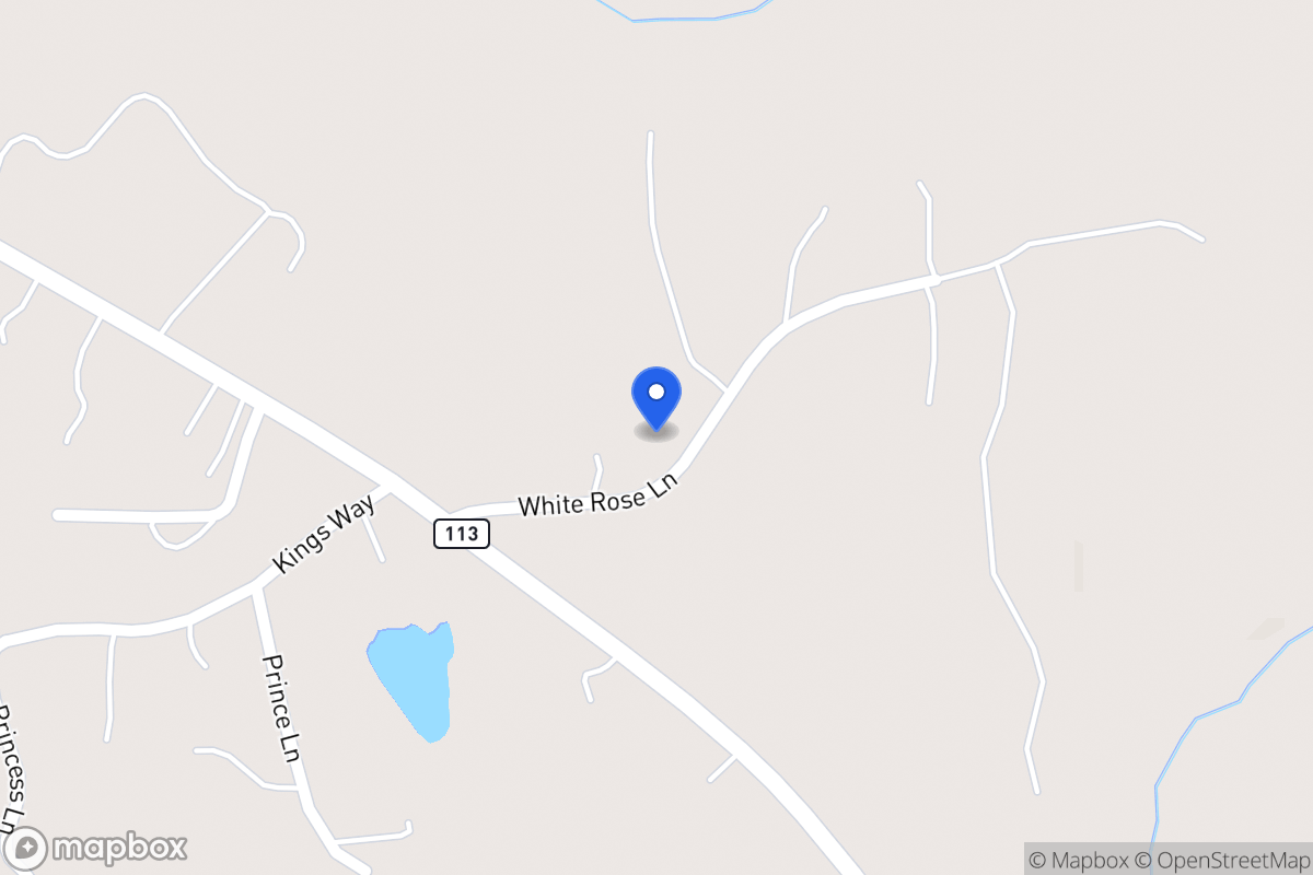 Map of 72 White Rose Ln