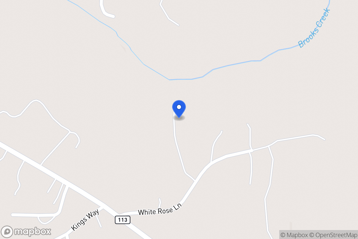 Map of 136 White Rose Ln