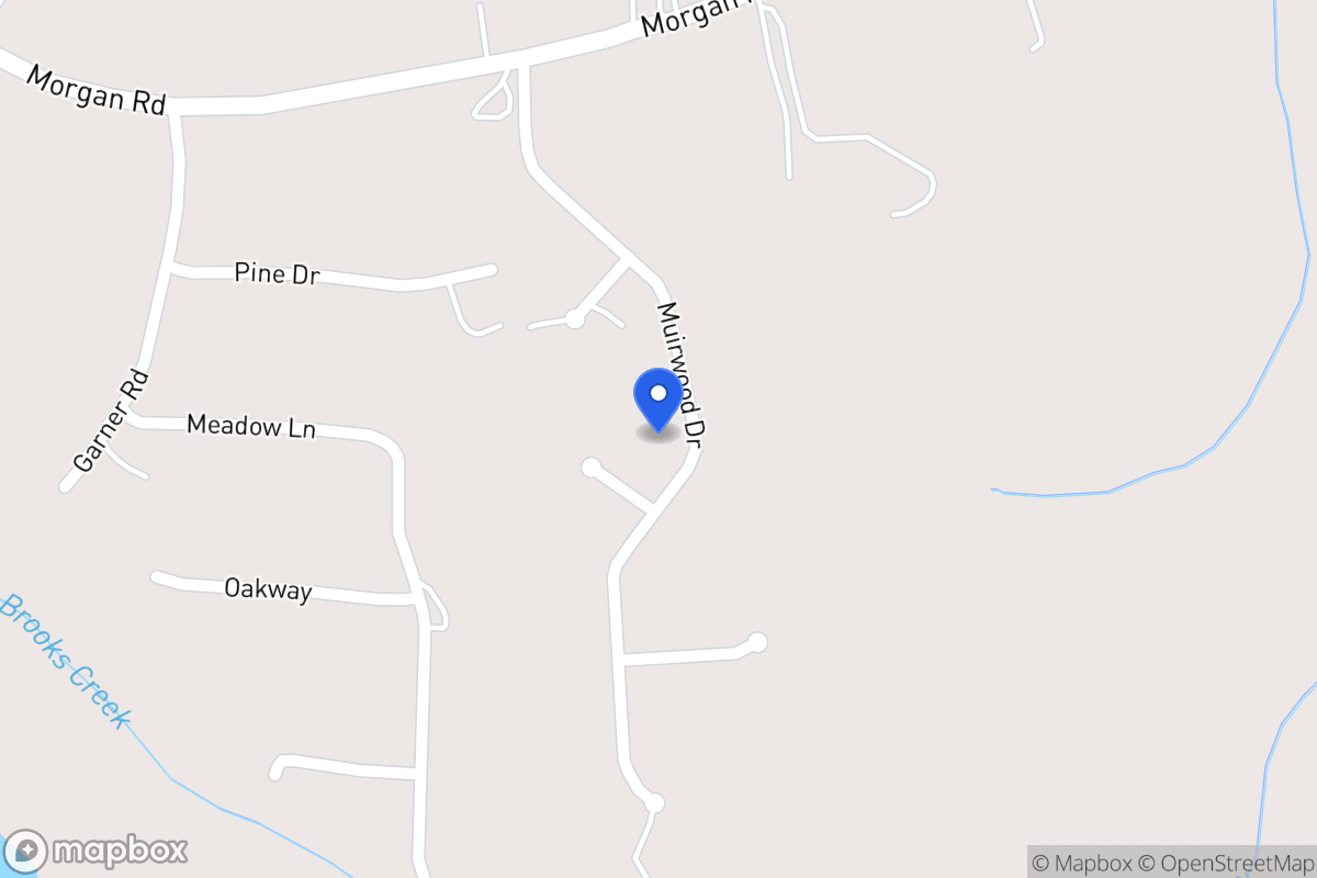 Map of 117 Muirwood Dr