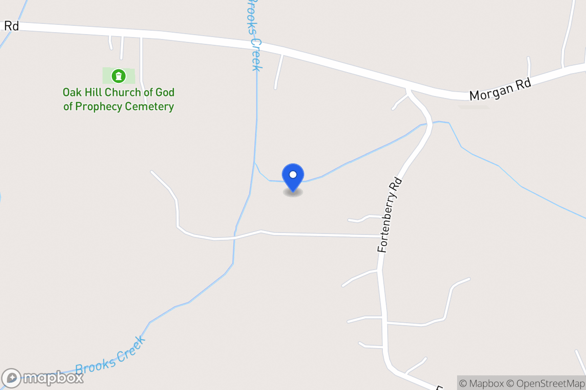 Map of 206 Fortenberry Rd