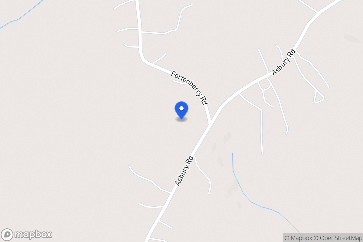 Map of 1008 Asbury Rd