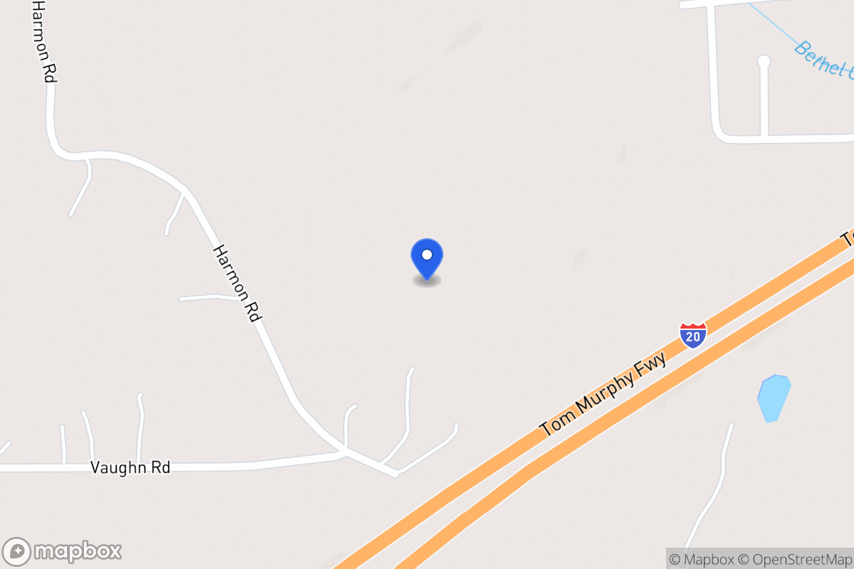 Map of 302 Vaughn Rd