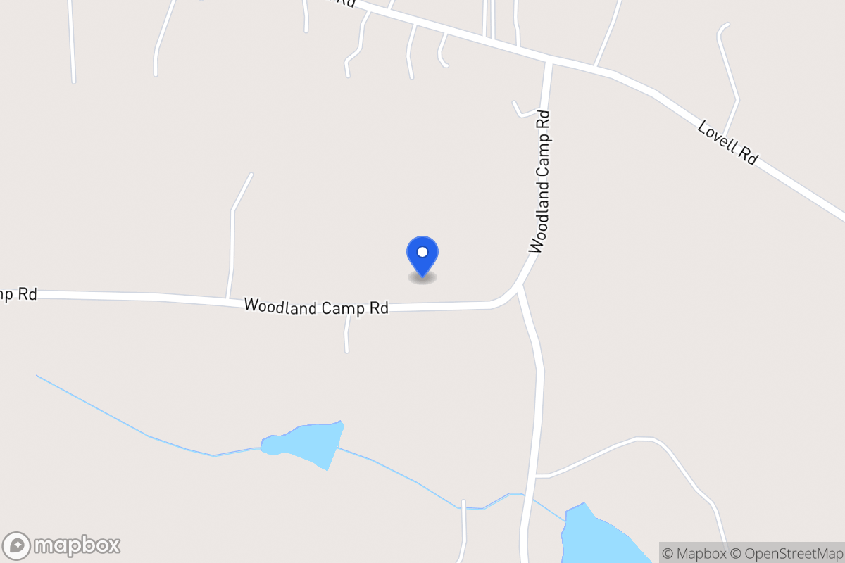 Map of 135 Woodland Camp Rd