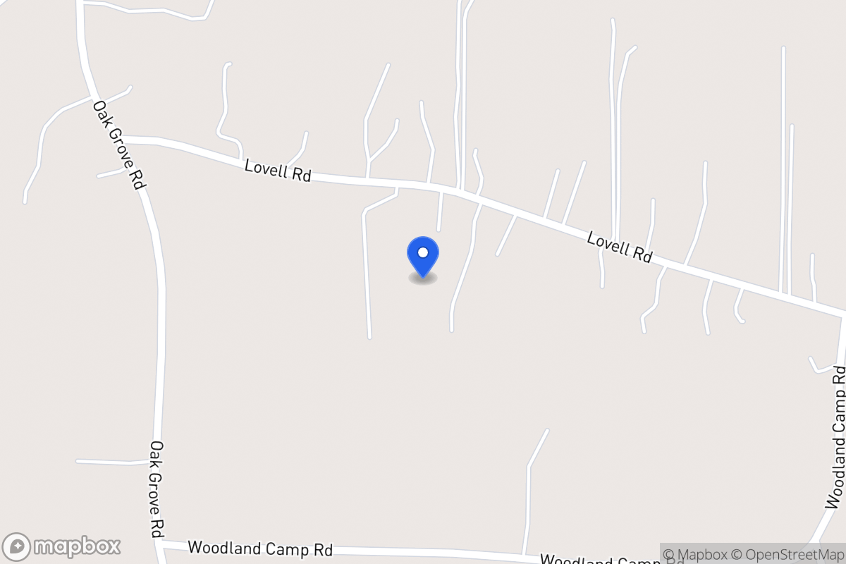 Map of 636 Lovell Rd