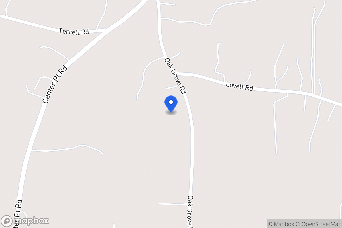 Map of 135 Oak Grove Rd