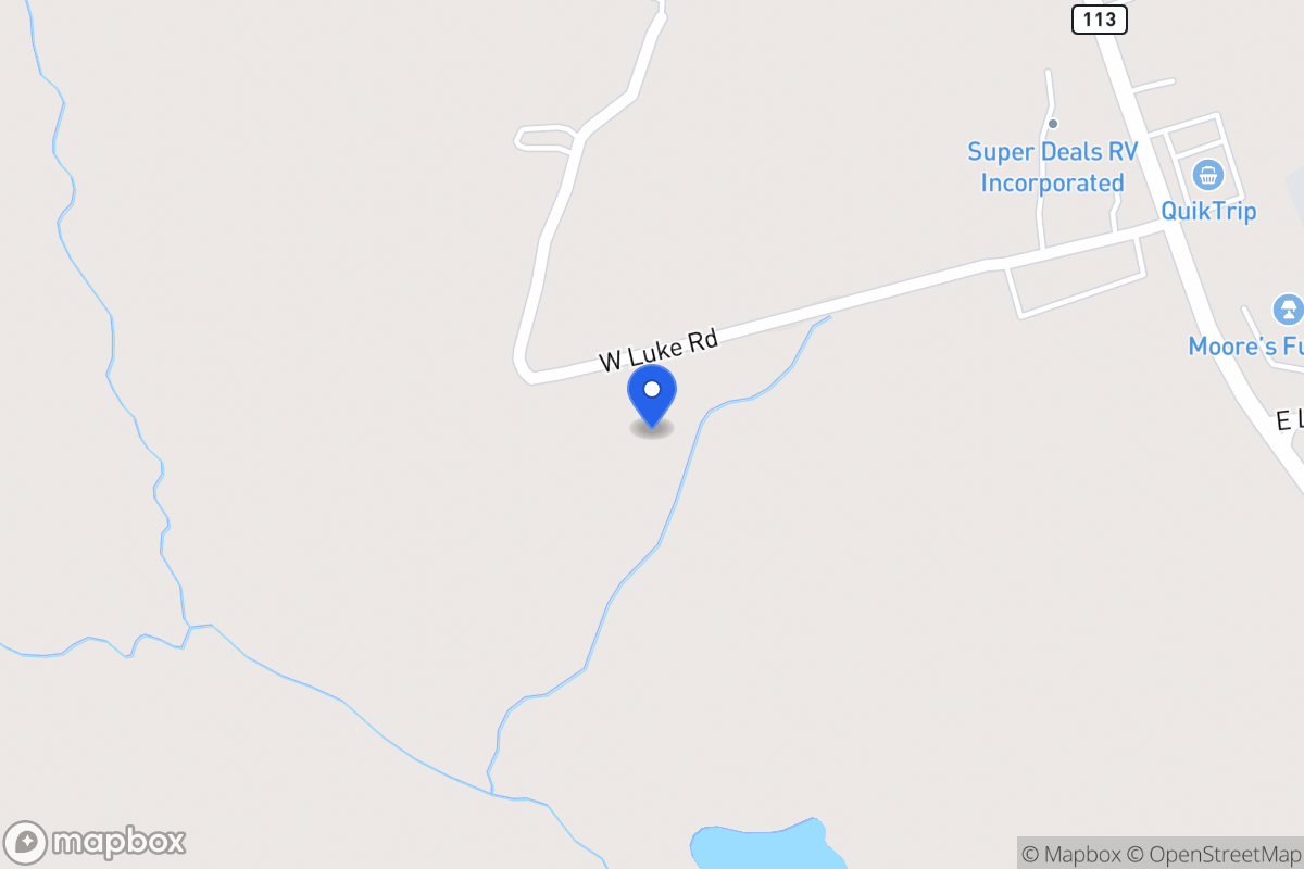 Map of W Luke Rd