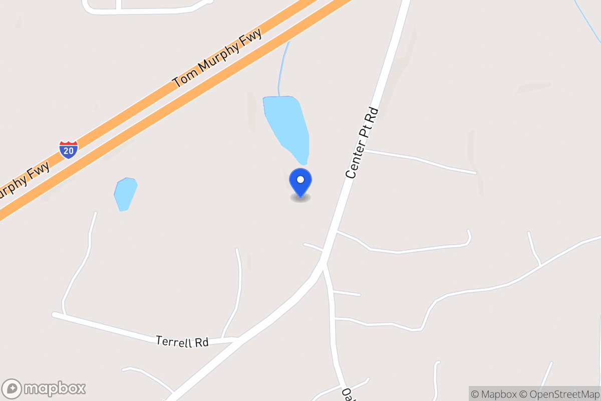 Map of 1225 Center Point Rd