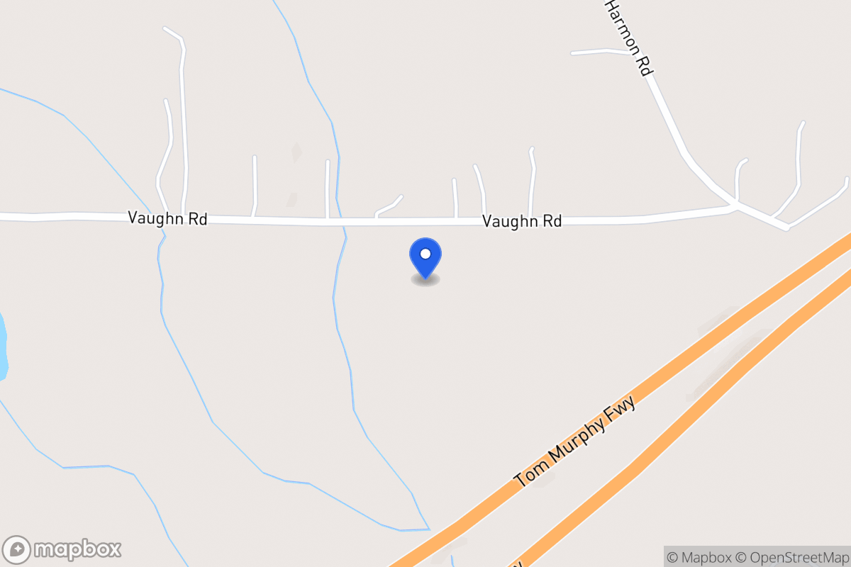 Map of 329 Vaughn Rd