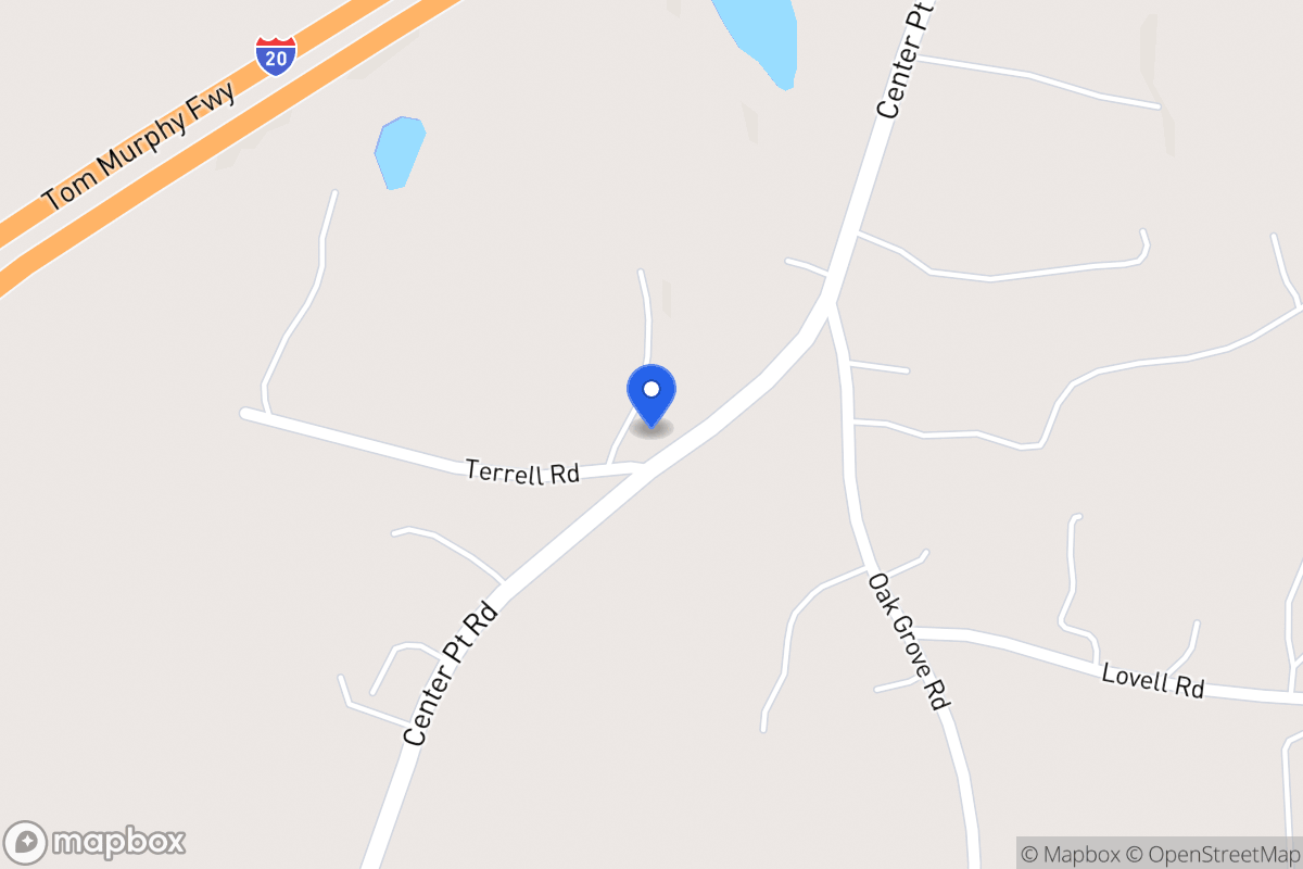 Map of Terrell Rd