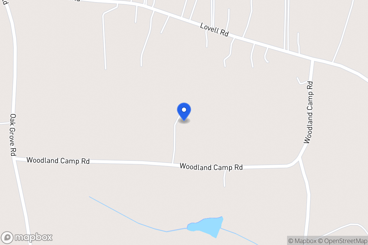 Map of 237 Woodland Camp Rd