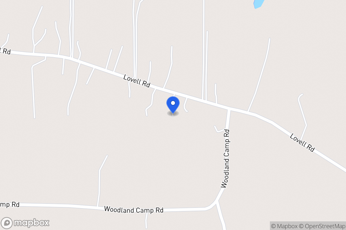 Map of 486 Lovell Rd