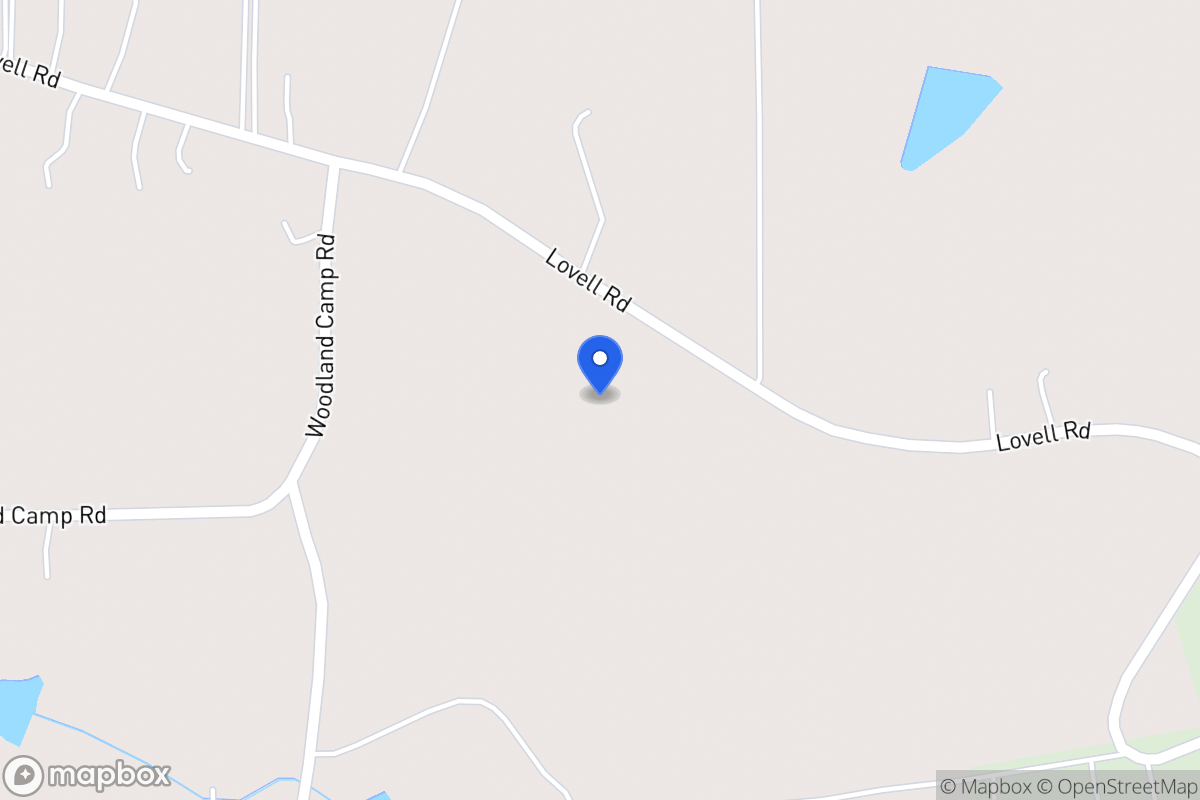 Map of 308 Lovell Rd