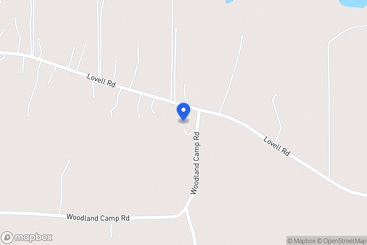 Map of 21 Woodland Camp Rd