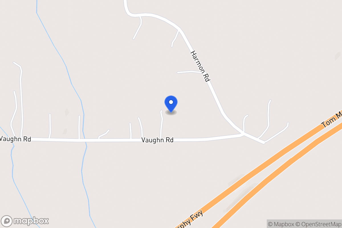 Map of 338 Vaughn Rd