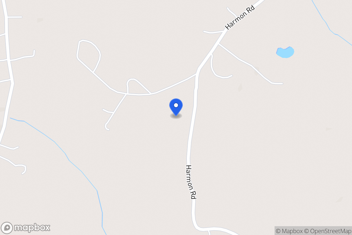 Map of 923 Harmon Rd