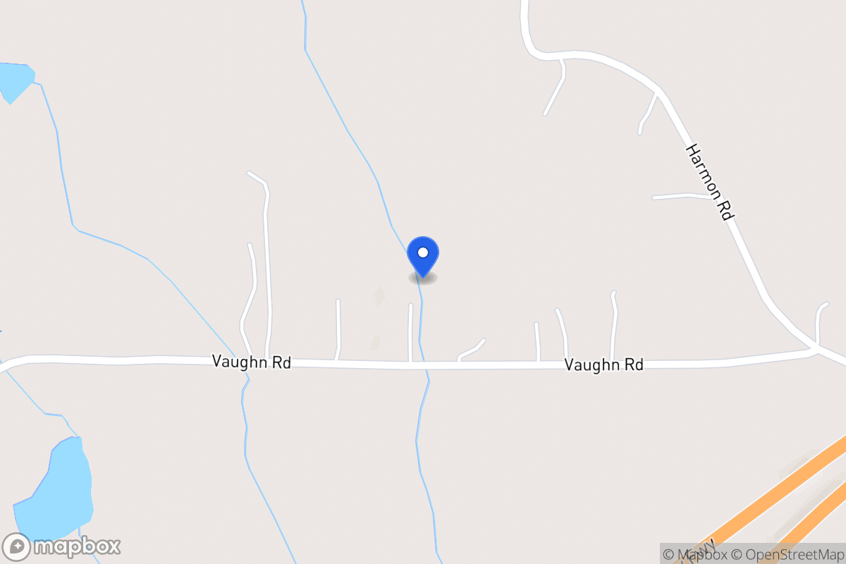 Map of 326 Vaughn Rd