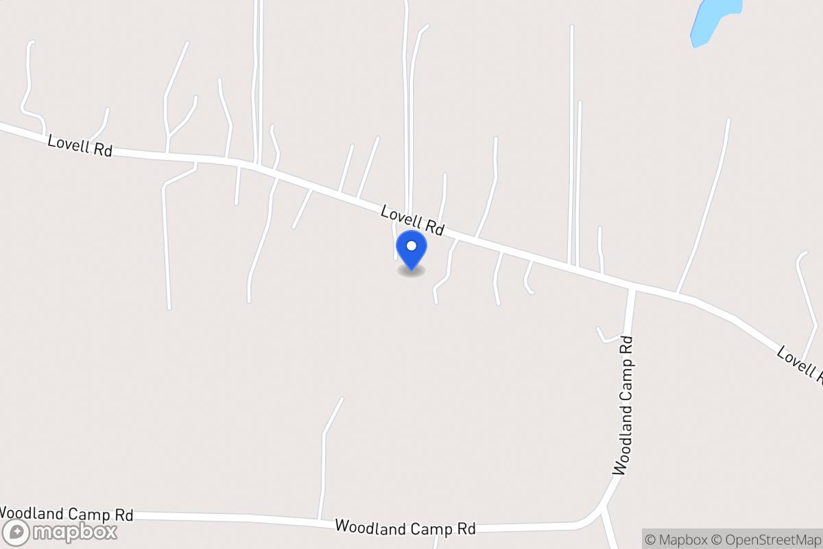 Map of 536 Lovell Rd