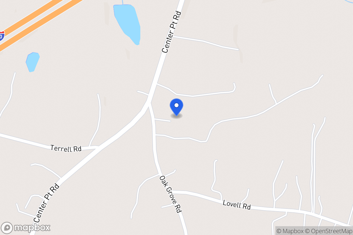 Map of 58 Oak Grove Rd