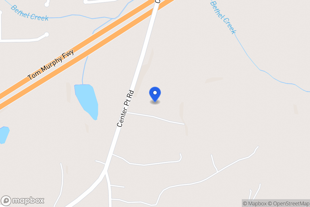 Map of 1130 Center Point Rd