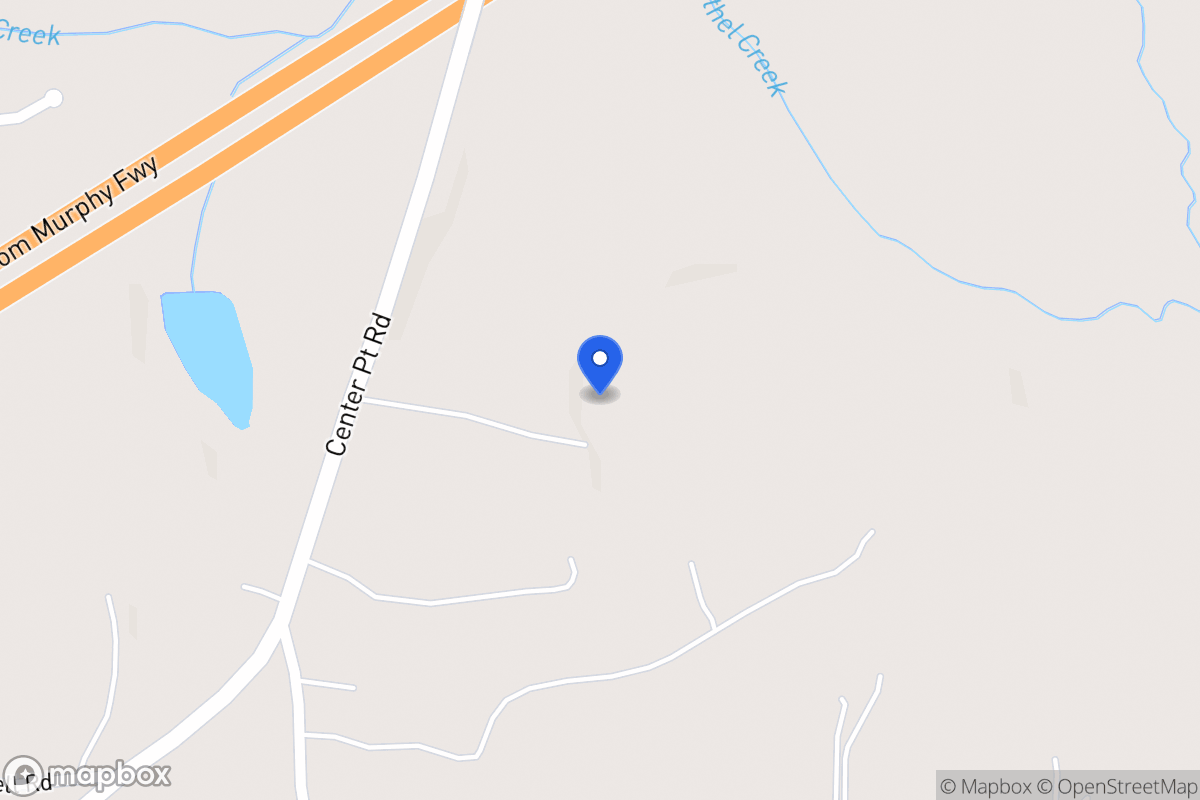 Map of 1140 Center Point Rd