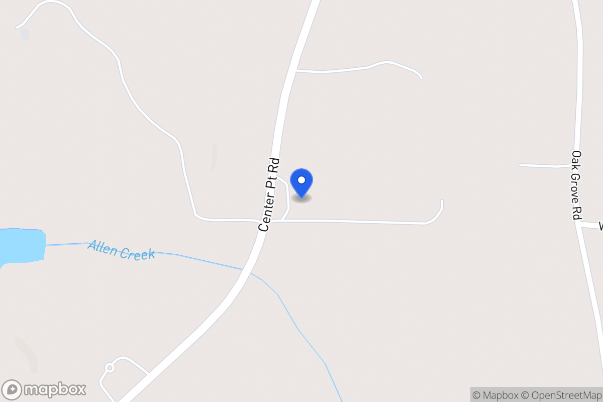 Map of 1554 Center Point Rd