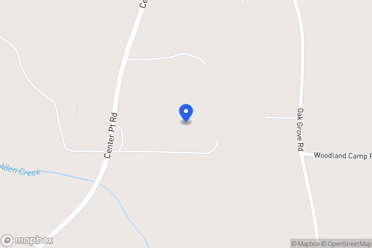 Map of 1560 Center Point Rd