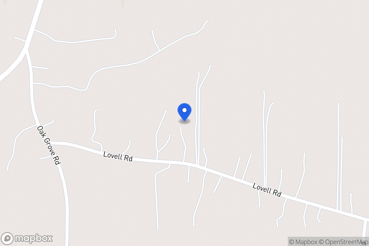 Map of 615 Lovell Rd