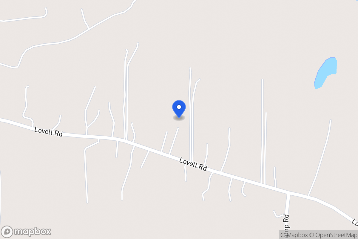 Map of 551 Lovell Rd
