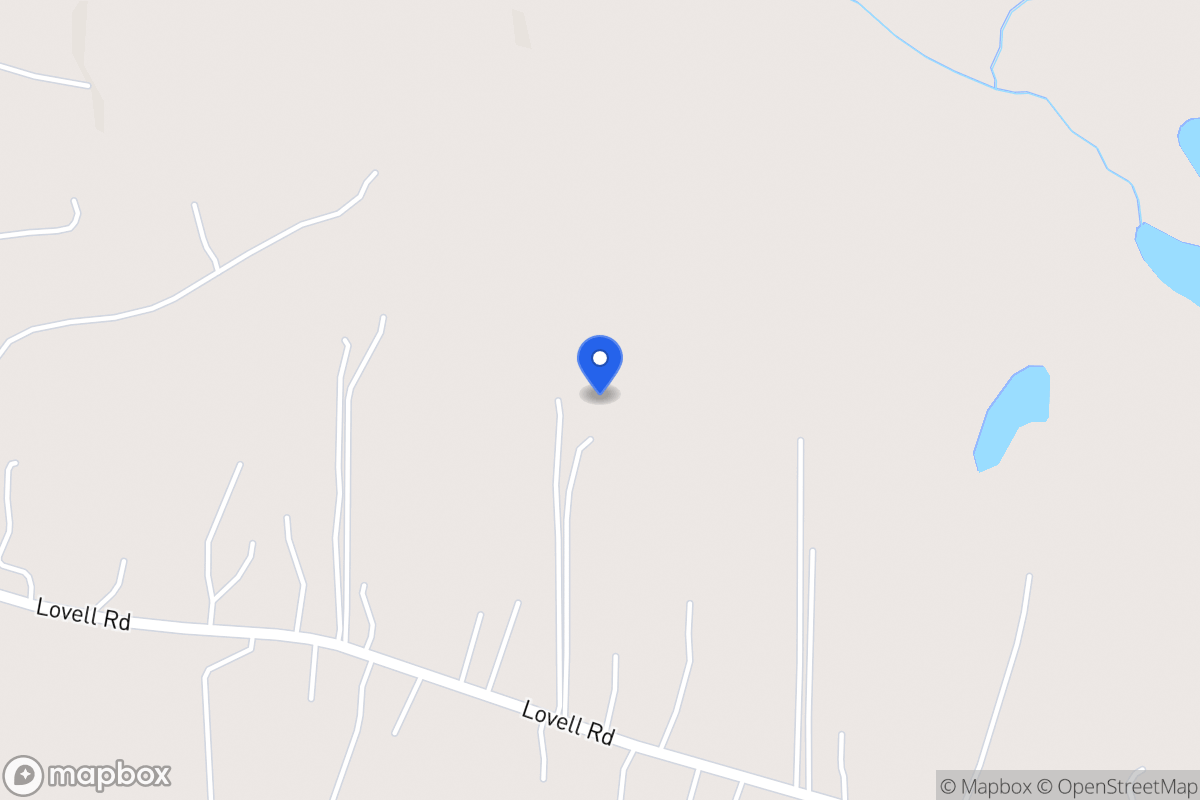 Map of 527 Lovell Rd