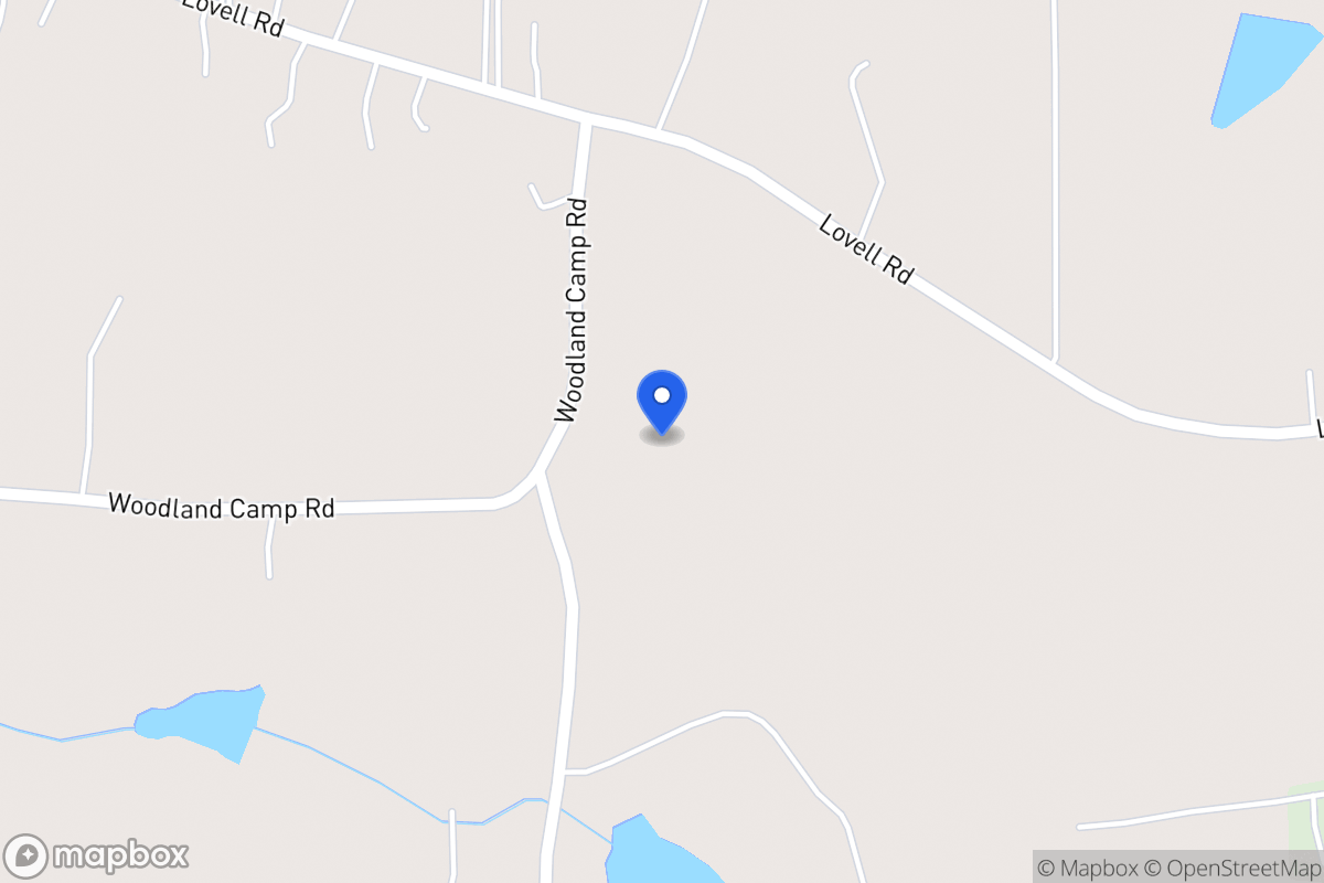 Map of 100 Woodland Camp Rd