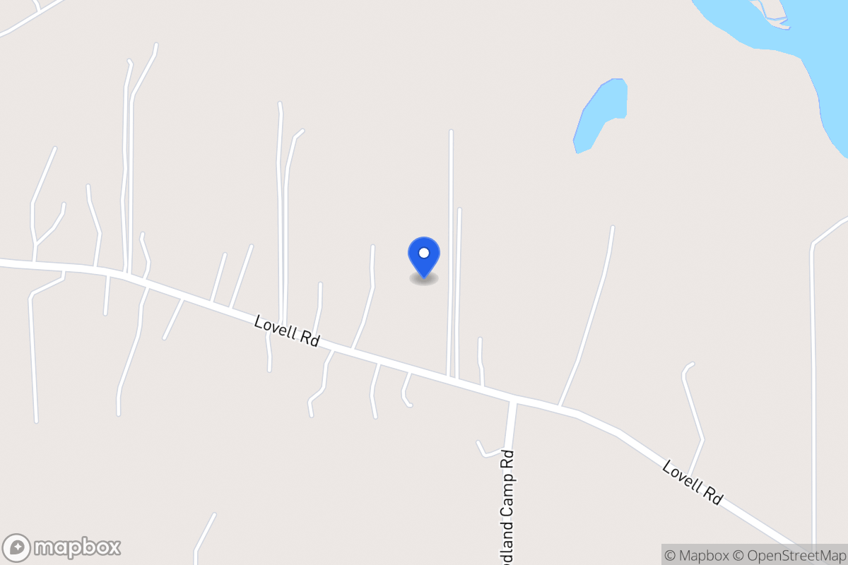 Map of 453 Lovell Rd