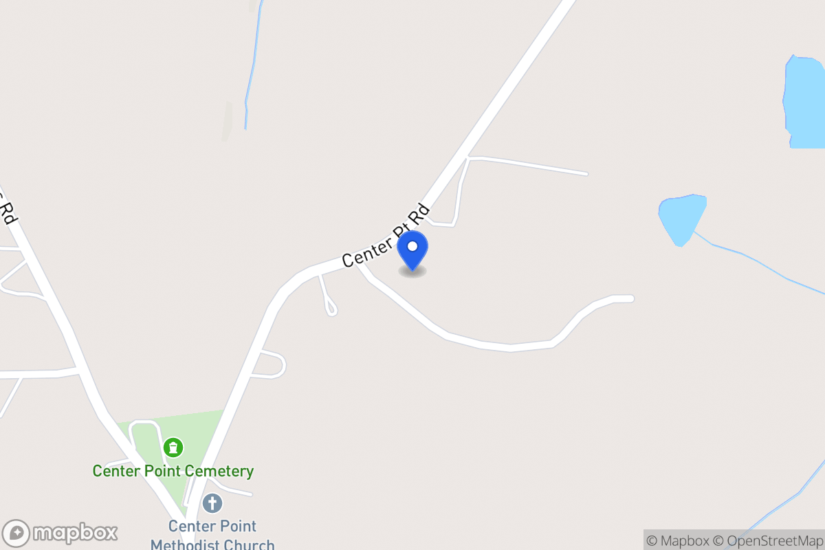 Map of 2014 Center Point Rd