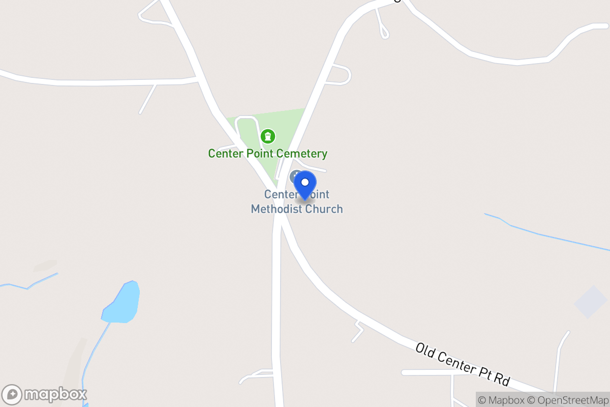 Map of 2182 Center Point Rd