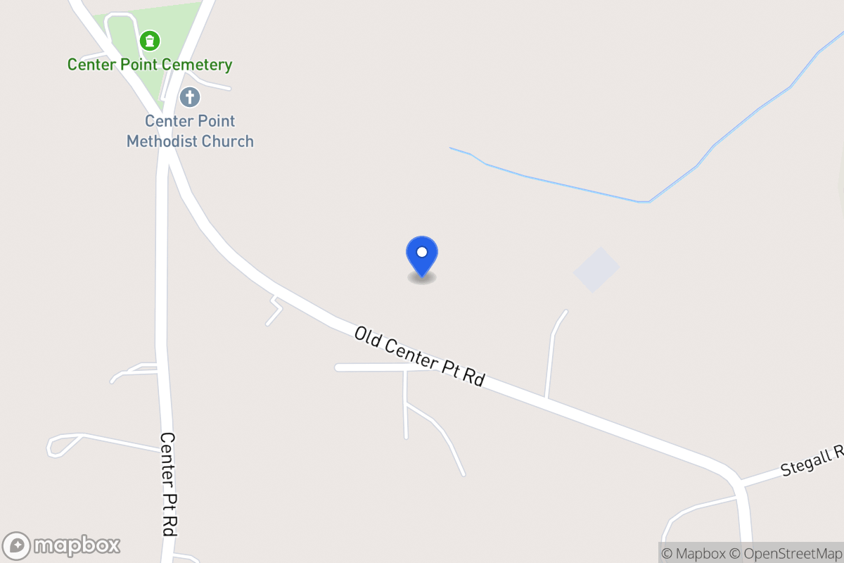 Map of 991 Old Center Point Rd